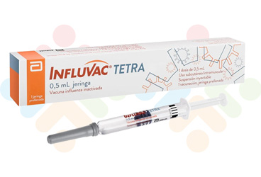 INFLUVAC TETRA 0.5 ML IM/SC ENJEKSIYONLUK SUSPANSIYON ICEREN KULLANIMA HAZIR ENJEKTOR (1 ENJEKTOR)